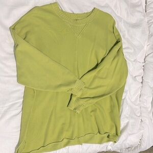 Green Oversized Aerie Sweater